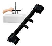Serratura per rubinetto del lavabo, universale, antiscivolo, protezione per maniglie, per lavello e bagno, lavanderia, cucina, dormitorio