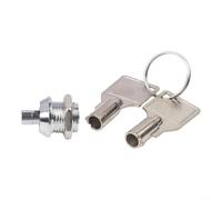 Serratura per scatole elettriche e armadietti delle cassette postali con elegante buco della serratura in fiore di prugna e resistenza in lega di zinco (A)