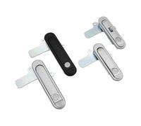 Serratura piatta in lega di zinco, macchina per l'automazione, scatola di distribuzione dell'attrezzatura, armadio di rete, armadio di controllo, serratura della stampa 1 pezzo(Matte-Hanging-Medium)