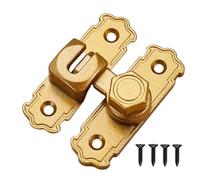 Serratura Porta A 90 Gradi,Serrature Per Porte A Soffietto | Rinforzati Antiruggine Con Ganci Per Armadi Bagni Recinzioni Cancelli Garage