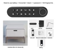Serratura porta biometrica con impronte digitali facilmente installabile per ing
