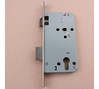 Serratura Porta Corpo della serratura porta interna da infilare in acciaio inossidabile Accessori del corpo meccanica linguetta silenziosa(45mm)