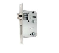 Serratura Porta Corpo serratura da infilare, adatto for for impronte digitali, pannello in acciaio inossidabile, bullone antifurto, silenziamento, maniglia di sollevamento for bloccare(Panel 22x160)