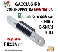 SERRATURA PORTA INTERNA MAGNETICA B-FIVE BONAITI FRONTALE 18X190 /18x196 E30 I90