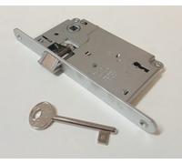 SERRATURA PORTA INTERNA PATENT S/MANDATE B/TONDO INTER. 90 FRONTALE 18X195 E. 50