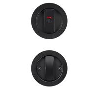 Serratura Porta Scorrevole in Varie Finiture con Stato Serratura Trasparente per