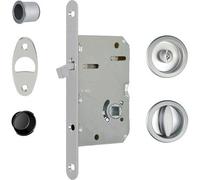 SERRATURA PORTA SCORREVOLE SCIVOLA TRE AGB NICCHIE TONDE E.MM 50 B.TONDO CRO...