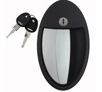 Serratura Porta Serratura Esterna Caravans Camper FF2 Top Line Nera Sinistra