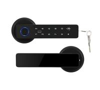 serratura porta Smart Lock con impronta digitale Smart Door Knob Keyless Entry Serratura biometrica for la sicurezza dell'hotel Home Office digitale