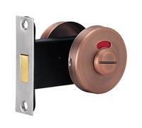 Serratura Porta WC Acciaio Inox con Cartello Vuoto Occupato Distinto per Privacy