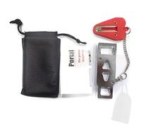 Serratura portatile compatibile, serratura da viaggio, adatta per famiglia, viaggi, hotel, affitto, appartamento, dormitorio, uso, fornisce una protezione extra per porte e finestre