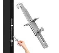 Serratura portatile per porta, serratura portatile per la sicurezza dei viaggi, dispositivo di sicurezza a prova di bambino, per appartamento, casa, privacy, bambini, donne, dormitorio, motel, camera