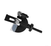 Serratura portatile per viaggi e hotel, in metallo, antifurto, offre maggiore privacy e sicurezza alla porta (nero)