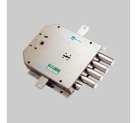 SERRATURA PORTE BLINDATE A DOPPIA MAPPA ART 50.555 MOTTURA E63 Dx