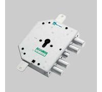 SERRATURA PORTE BLINDATE PER CILINDRO EUROPEO ART 89C855 MOTTURA E60.5 Sx