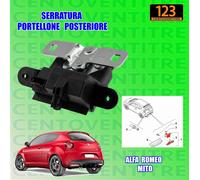 SERRATURA PORTELLONE POSTERIORE ALFA ROMEO MITO