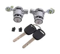 Serratura Portiera Auto Chiavi Kit Cilindro Serratura Porta Anteriore Sinistra E Destra Con 2 Chiavi Per CR-V 02-06 Per Element 03-11 72185-S9A-013,72185S9A013