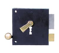 SERRATURA PORTONCINO DA APPLICARE ART. 175 E 40 - scatola mm 80 Dx