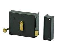 SERRATURA PORTONCINO DA APPLICARE ART.175 OR BONAITI E50 Dx - scatola mm 100