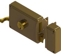 SERRATURA PORTONCINO 'P20 CF' 2 mandate - E50 Dx FF