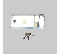 SERRATURA PORTONCINO P38 FACCHINETTI E60 Sx Scatola mm 120x85