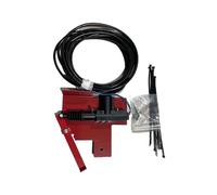 Serratura posteriore per Nissan Navara e NP30 Serratura di sicurezza automatica per porta posteriore elettrica con chiave di controllo