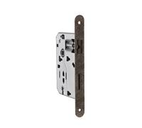 Serratura Q.8 x 70 Bronzata 50 B. Tondo S Gaccia Patent 10 Pezzi