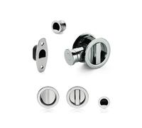 Serratura scorrevole S.A.B. 2801 T20 Kit HookyZERO cromo lucido