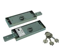 SERRATURA SERRANDA APPLICARE 1625 POTENT DM LATERALE DX+SX C.DIRITTO CF=PZ 2