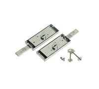 SERRATURA SERRANDA APPLICARE 2235 SECUREMME DM LATERALE DX+SX C.PIEGATO CF=PZ 2