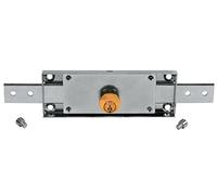 Coppia serrature laterali DX+SX a cilindro tondo Ø25 per serranda SECUREMME