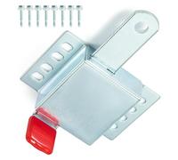 Serratura sicurezza per porta del garage rinforzata Bullone in acciaio resistente all ' erosione Design facile da montare per prevenzione e sicurezza contro i furti Bullone della porta del garage