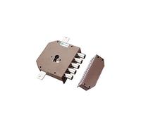 SERRATURA DA APPLICARE TRIPLICE PER CILINDRO EUROP Dx E 63 - mm 132 x 146 MOT
