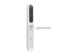 Serratura Smart con Maniglia Intelligente e Controllo via App Tuya - Apertura con Impronta Digitale, Codice o Smartphone - Serratura Elettrica con Cilindro per Porta Interna o Cancello Esterno - 72mm