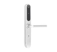 Serratura Smart con Maniglia Intelligente e Controllo via App Tuya - Apertura con Impronta Digitale, Codice o Smartphone - Serratura Elettrica con Cilindro per Porta Interna o Cancello Esterno - 90mm
