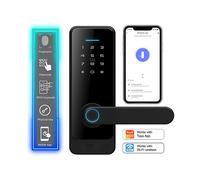 SERRATURA SMART GENERIC Blocco porta intelligente Wi-Fi Tuya con Impronta Digitale e Codice, Accesso Senza Chiave
