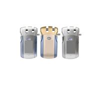 Serratura Smart, Serratura a chiave con telecomando, serratura invisibile, intelligente, con controller cromato(Silver)