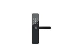 Serratura Smart Serrature Biometriche For Impronte Digitali Smart Lock App Tuya Sblocco Remoto Serratura Senza Chiave Serratura Elettronica Digitale Porta Casa Ufficio Appartamento(147x22(5050),Noir)