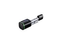 Serratura Smart Tuya APP Fingerprint Card Euro Thumbturn Cylinder Lock Serratura elettronica intelligente Sostituzione senza chiave digitale Porta Casa Ufficio Appartamento(Noir,A 30 B 30)
