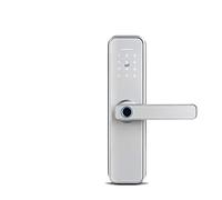 Serratura Smart Tuya Biometric Fingerprint Smart Door Locker Hotel Keyless Entry Home Maniglia App Sblocca Digital Intelligent Lock Porta Casa Ufficio Appartamento(6085)