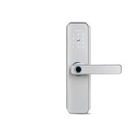 Serratura Smart Tuya Biometric Fingerprint Smart Door Locker Hotel Keyless Entry Maniglia for la casa App Sblocca la serratura digitale intelligente Porta Casa Ufficio Appartamento(6072)