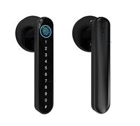 Serratura Smart, Tuya Impronta digitale biometrica Serratura intelligente Password Serratura digitale elettronica Serratura senza chiave Manopole for porte for la casa della camera da letto(3201gun)