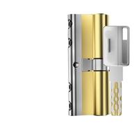 Serratura standard comune a cilindro - Serratura con chiave per porta d'ingresso con 8 chiavi - Serrature a cilindro per esterni per la sicurezza domestica - Lunghezza 100 mm