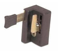 Ama Serratura Universale Sinistra per Cabina Trattore - Leva Dritta con Copertura Nera, Peso 346 g, Made in Italy