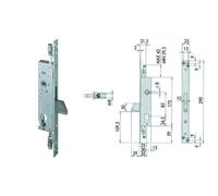 Serratura tripl. infilare p/montanti e persiane s/scr. 46800 (ex46300)