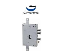 Serratura triplice a cilindro Cipierre serie 90 versione AB art. 90128/S