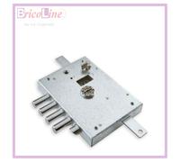 SERRATURA TRIPLICE A DOPPIA MAPPA ATRA DIERRE APPLICARE MM 70 SX ART SER7112 1SE