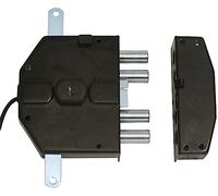 Yale elettroserratura legno segreta appl. trip. cil/pompa+s art. 6823 mm. 60 dx