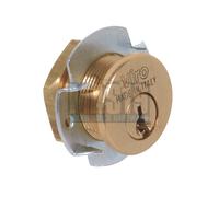 SERRATURA A CILINDRO L.MM.17,5 CON LEVETTA