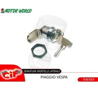 Serratura ZADI Sportello Cofano Laterale Piaggio Vespa 50 Special 5650